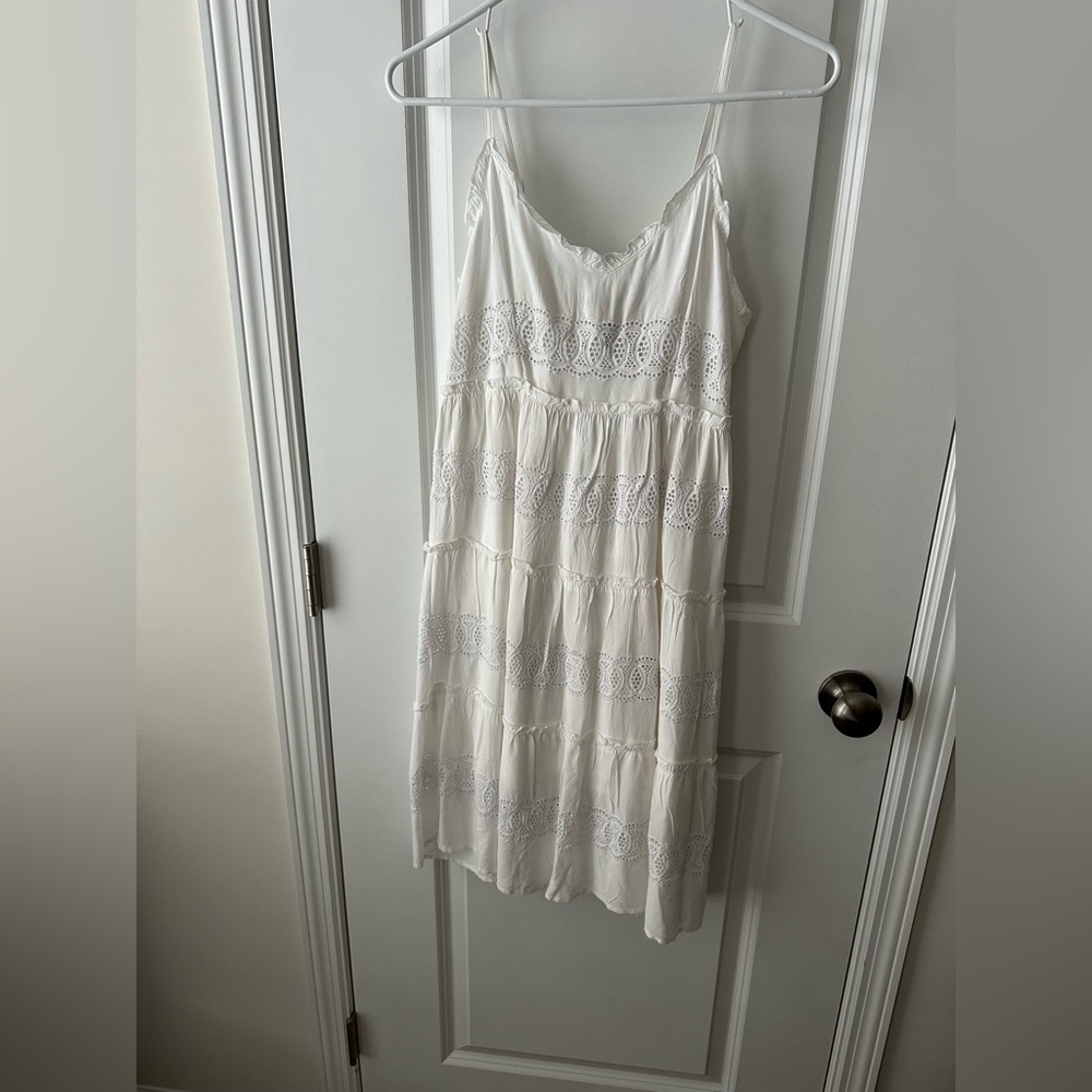 Jessica Simpson White Eyelet Dress